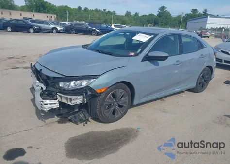 2018 Honda Civic Ex-L from USA, damaged, VIN SHHFK7H71JU401251